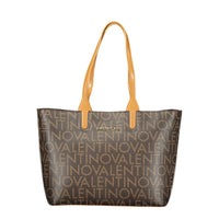 Valentino Brown Polyethylene Handbag