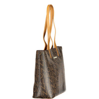 Valentino Brown Polyethylene Handbag