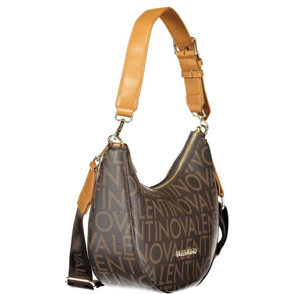 Valentino Brown Polyethylene Handbag