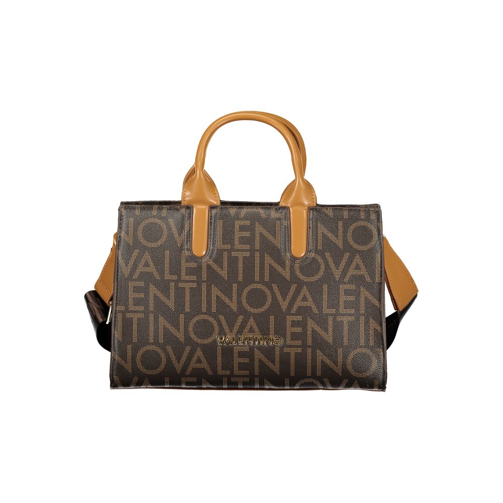 Valentino Brown Polyethylene Handbag