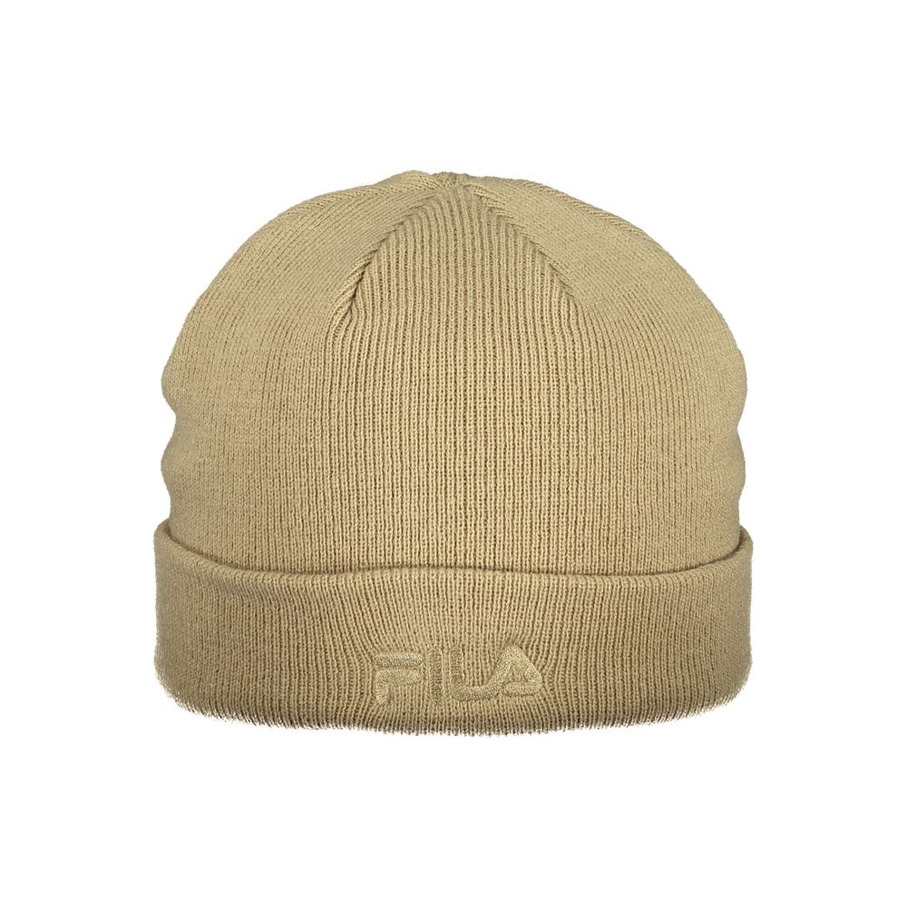 Fila Beige Acrylic Men's Cap