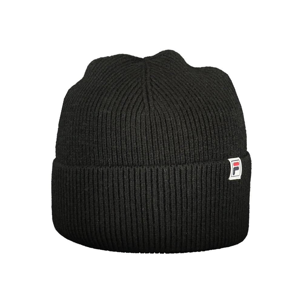 Fila Black Acrylic Men's Cap