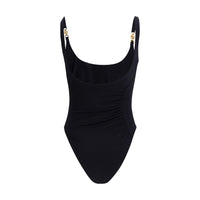 Versace Black Polyamide One-Piece Swimsuit