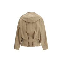 Fendi Beige Cotton Full-Length Jacket