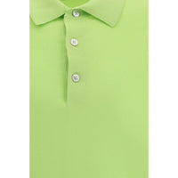 Tom Ford Green Cotton Polo Shirt