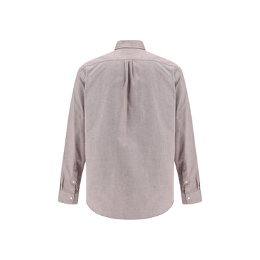 Fendi Bordeaux Cotton Shirt