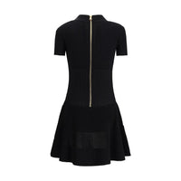 Balmain Black Viscose Casual Dress