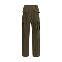 Tom Ford Green Cashmere Cargo Pants