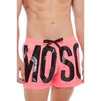 Moschino Fuchsia Polyester Swim Shorts