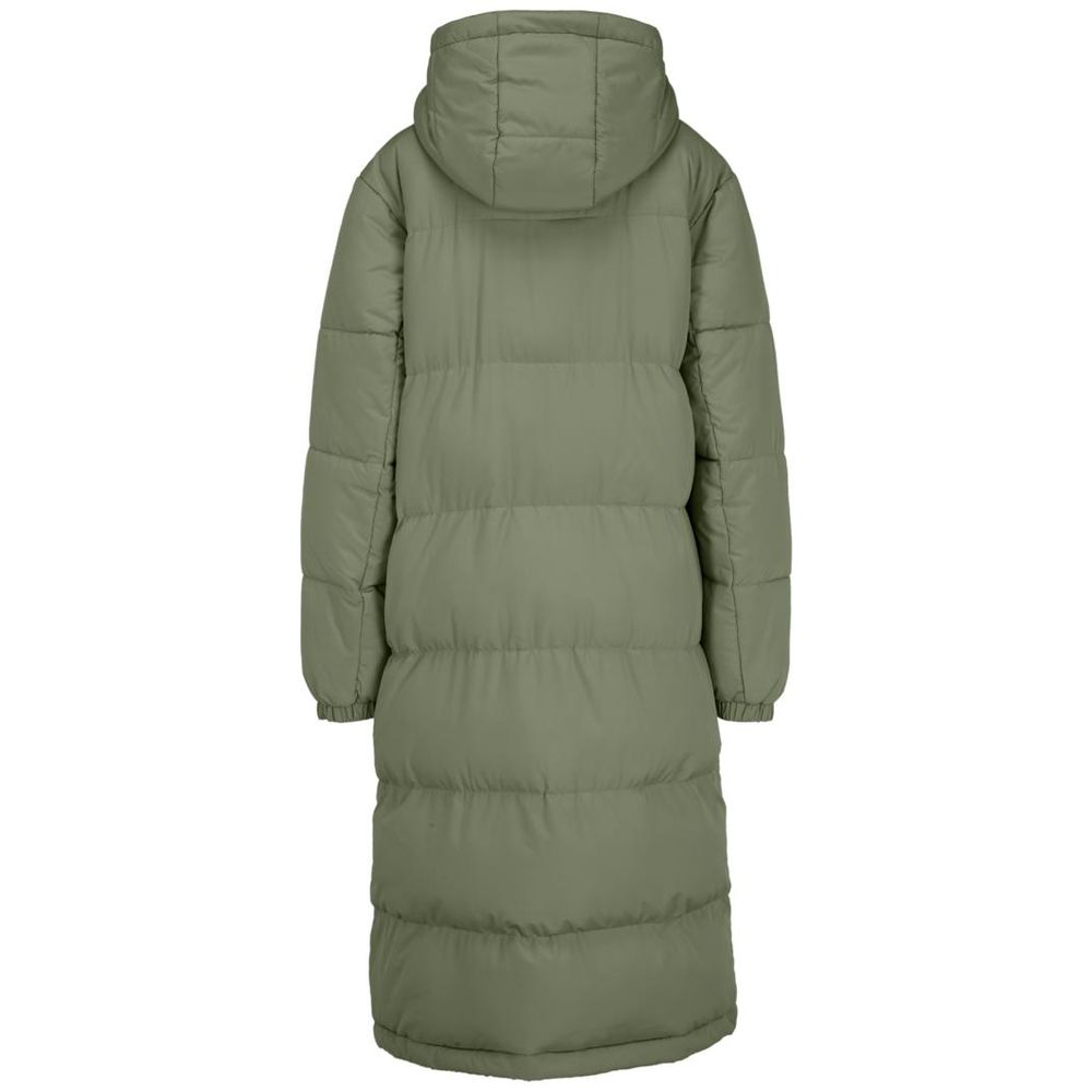 Fila Green Polyester Parka