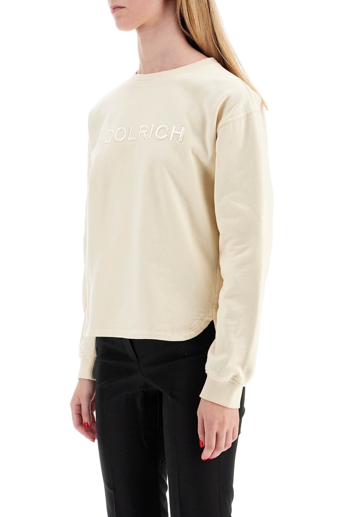 Woolrich 'embroidered logo crewneck