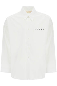 Marni boxy shirt with pocket detail