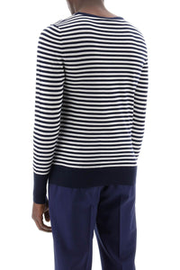 Dolce & Gabbana lightweight striped wool pullover sweater