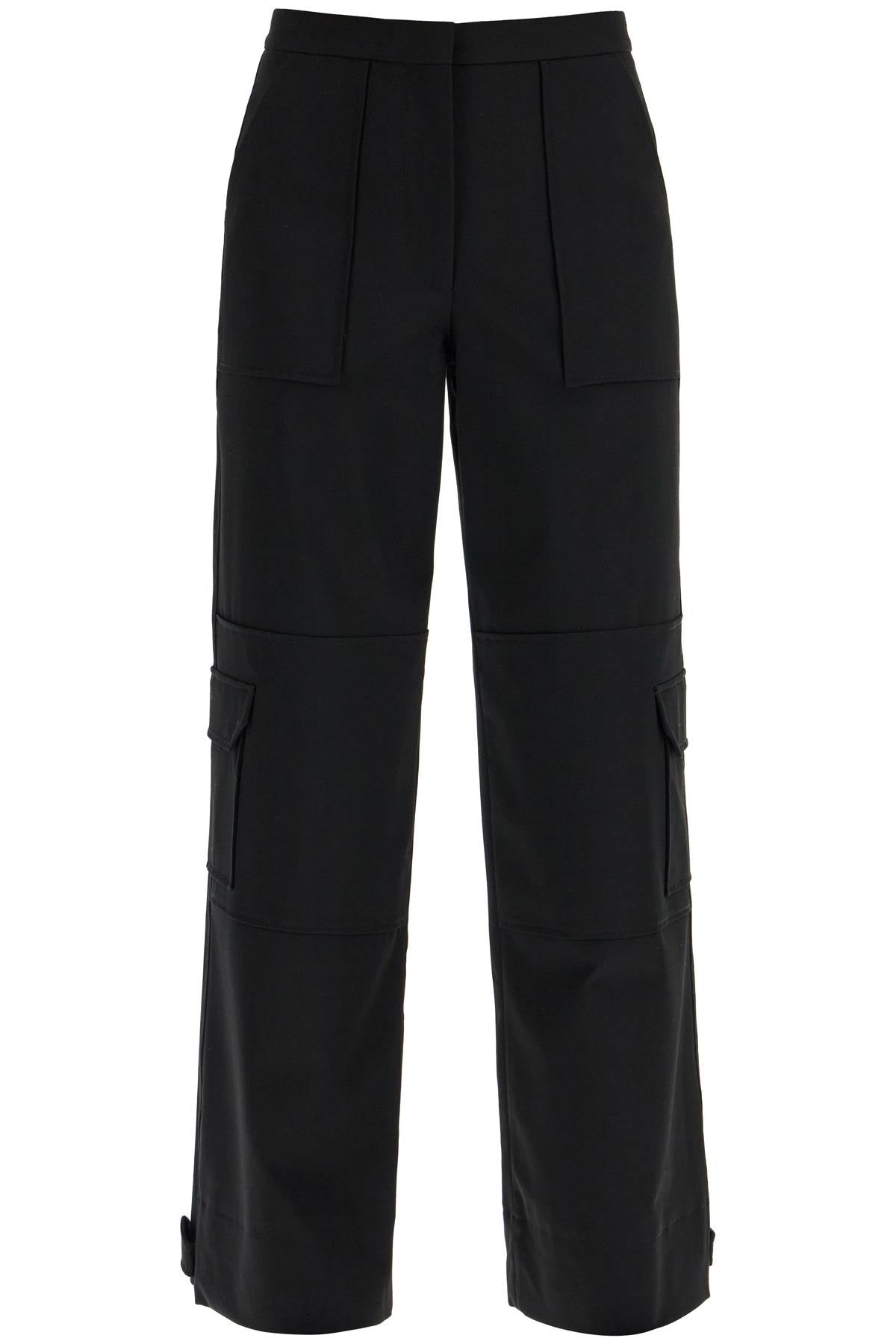 Ganni twill cargo pants in italian